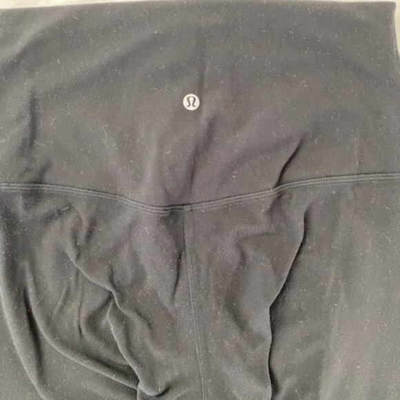 LULULEMON Athletica Black Leggings Tights Size 8 - Picture 5 of 6